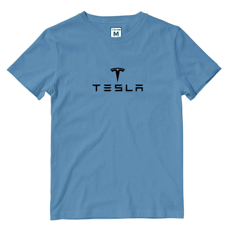 Cotton Shirt: Tesla