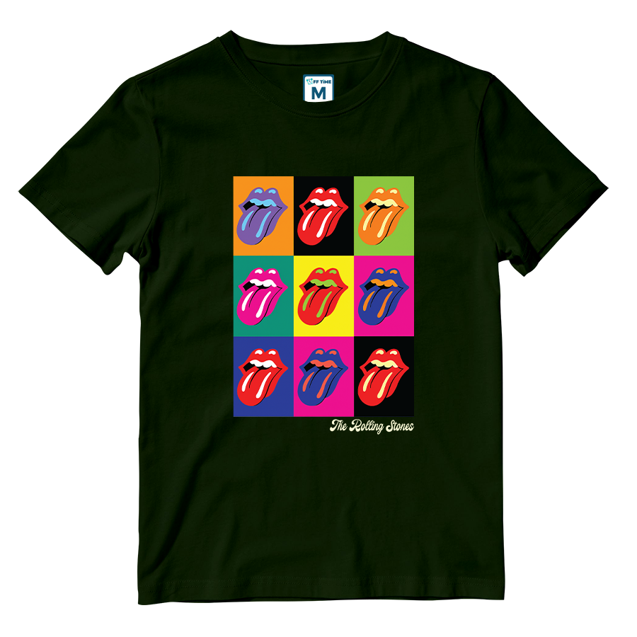 Cotton Shirt: The Rolling Stones Pop Art