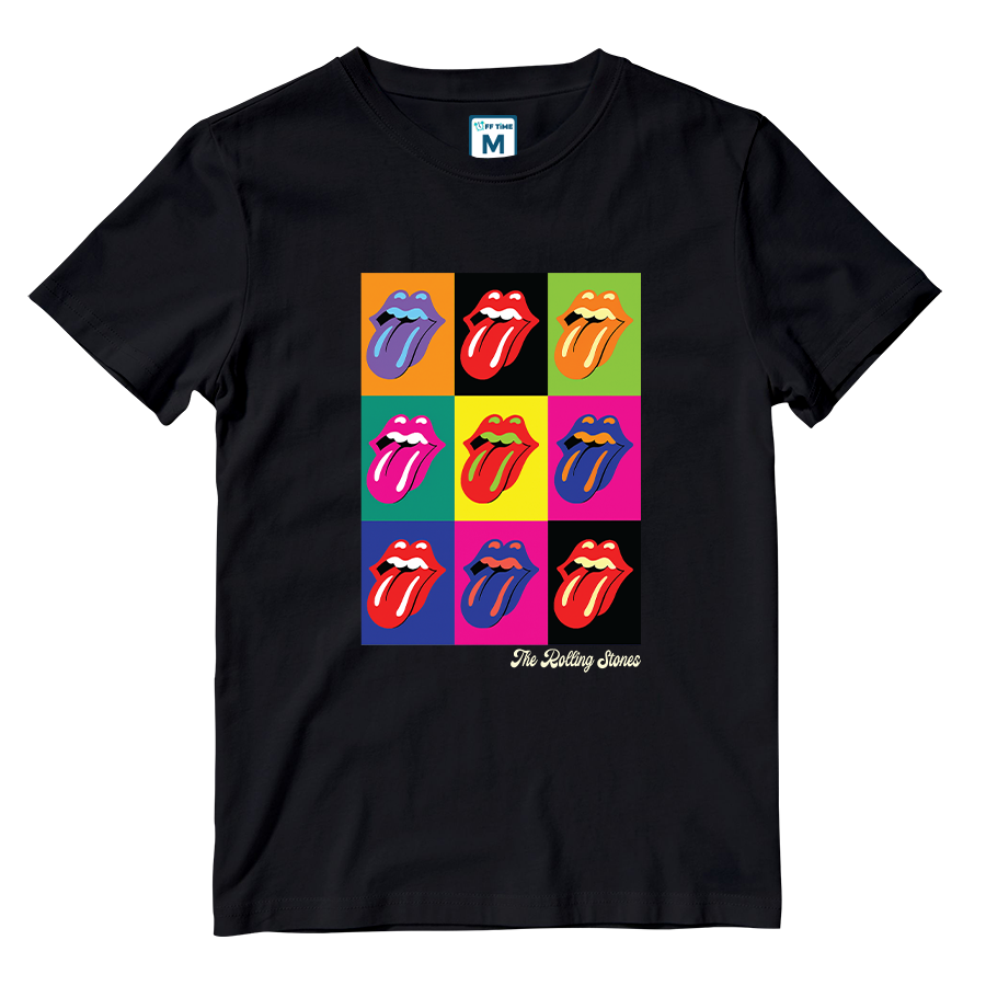 Cotton Shirt: The Rolling Stones Pop Art