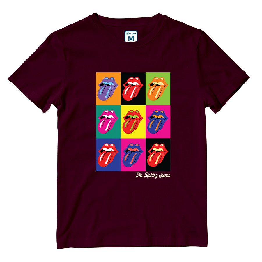 Cotton Shirt: The Rolling Stones Pop Art