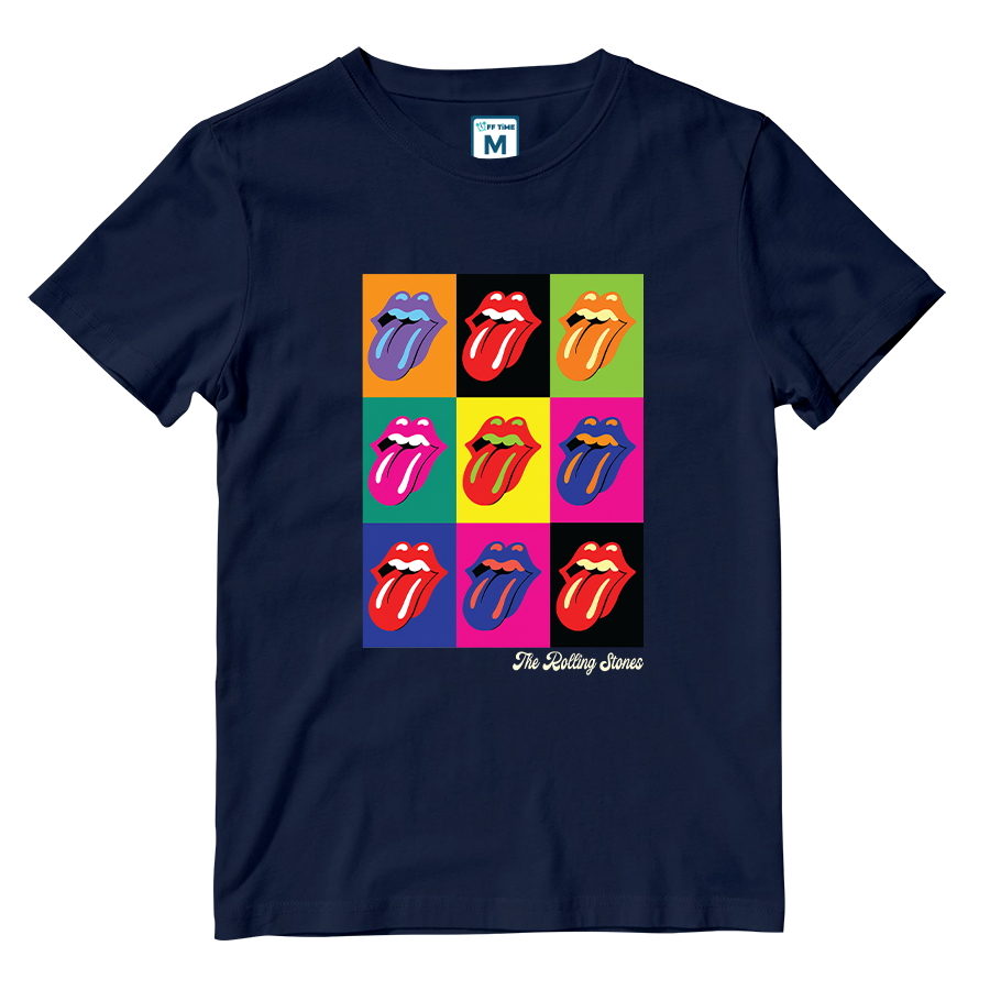 Cotton Shirt: The Rolling Stones Pop Art
