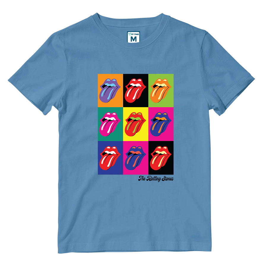 Cotton Shirt: The Rolling Stones Pop Art