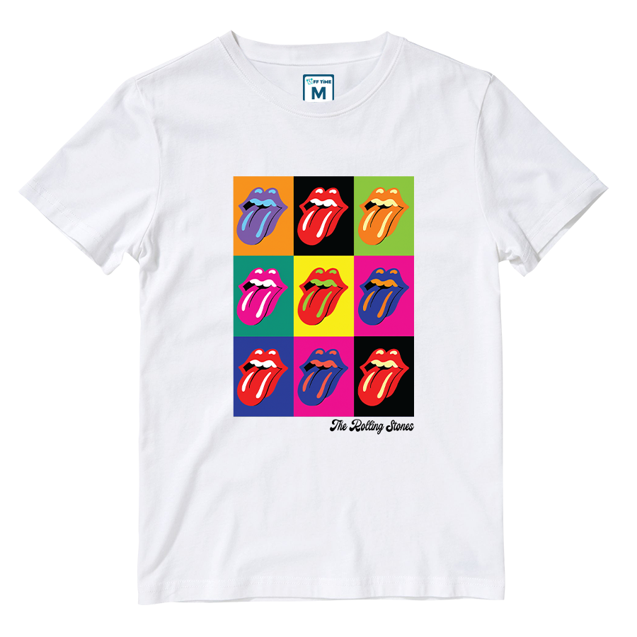 Cotton Shirt: The Rolling Stones Pop Art