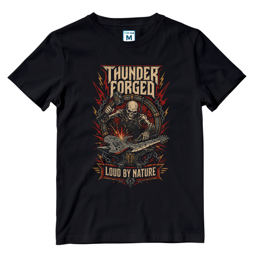 Cotton Shirt: Thunder Forged