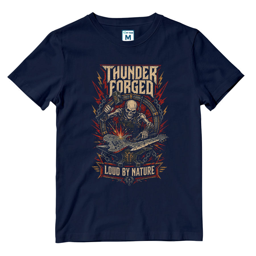 Cotton Shirt: Thunder Forged