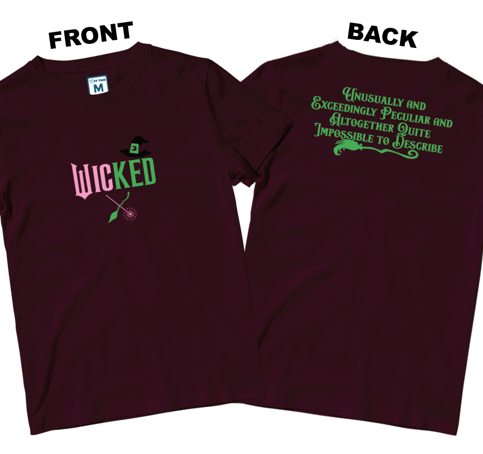 Cotton Shirt: Title  (Front and Back)