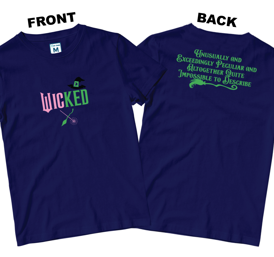 Cotton Shirt: Title  (Front and Back)