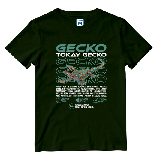 Cotton Shirt: Tokay Gecko