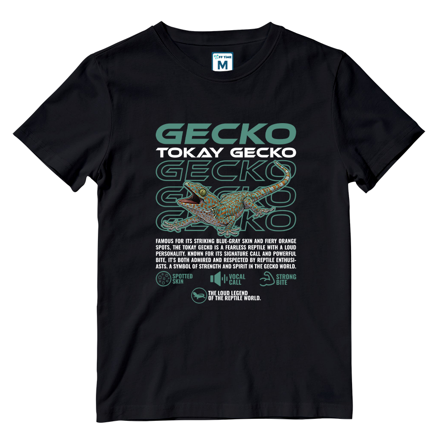 Cotton Shirt: Tokay Gecko
