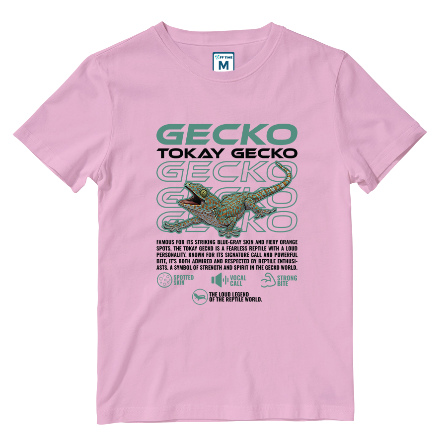 Cotton Shirt: Tokay Gecko