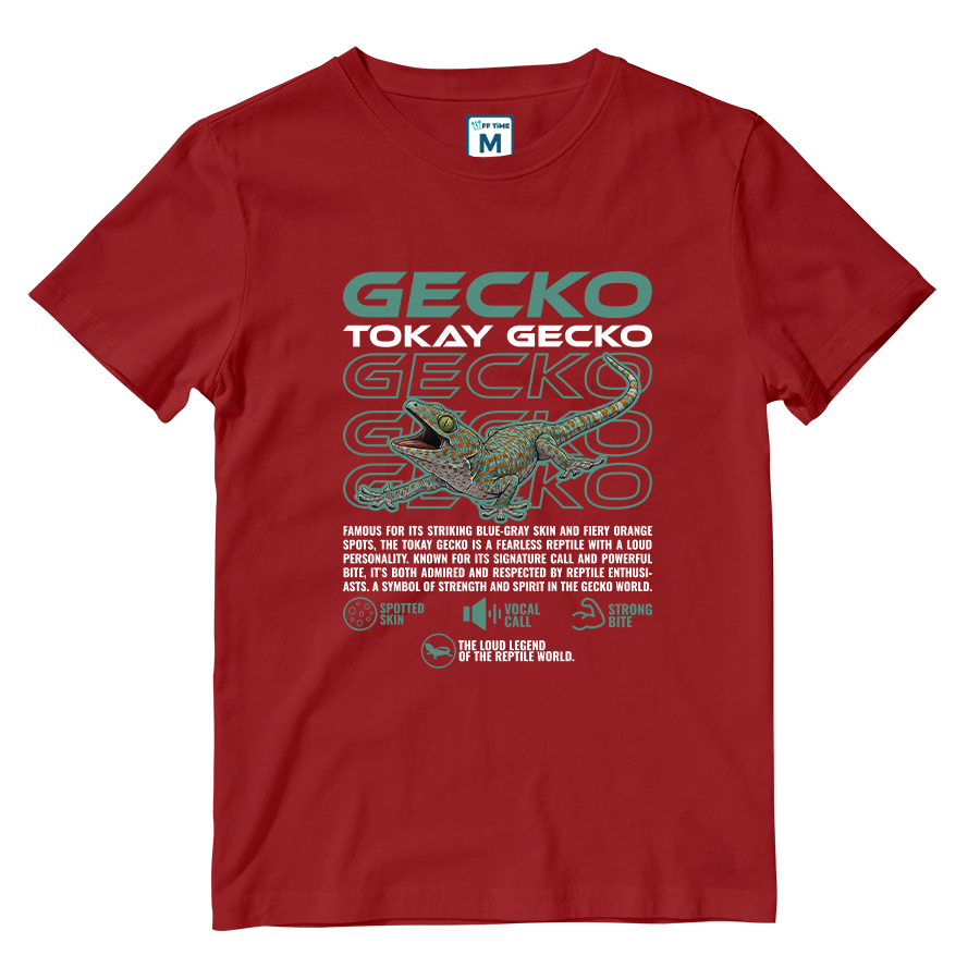 Cotton Shirt: Tokay Gecko
