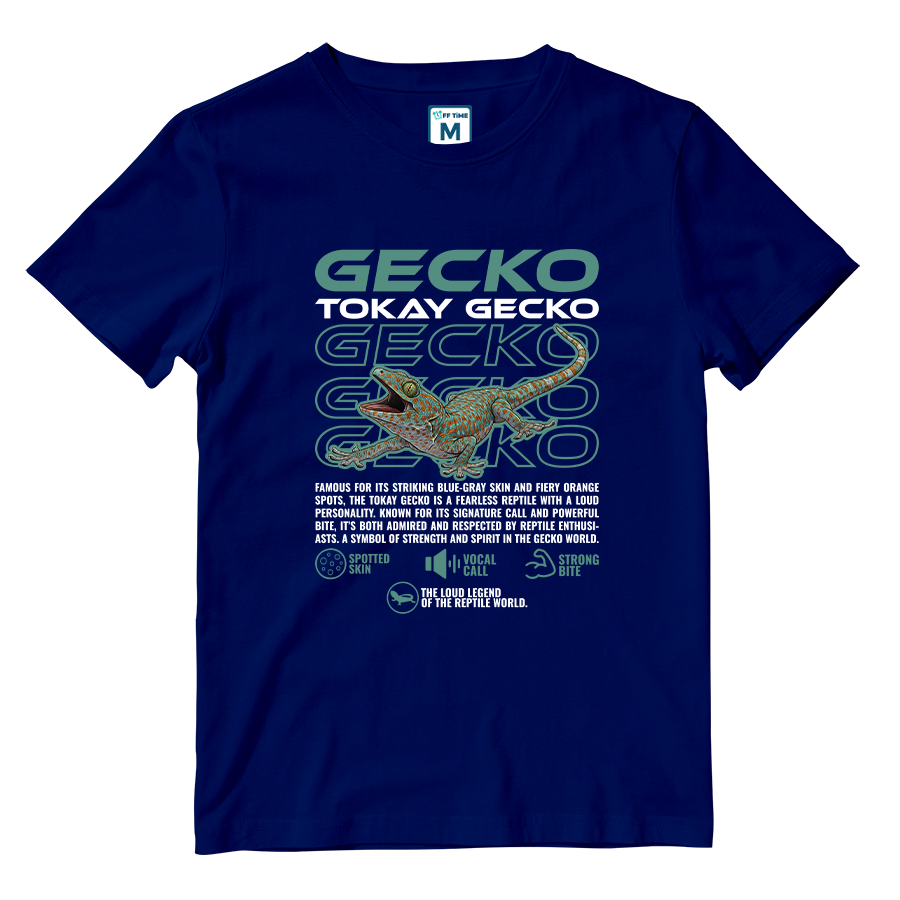 Cotton Shirt: Tokay Gecko