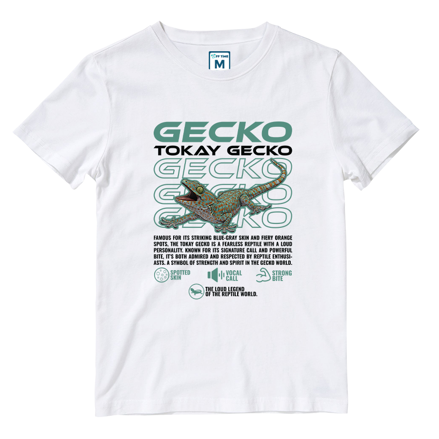 Cotton Shirt: Tokay Gecko