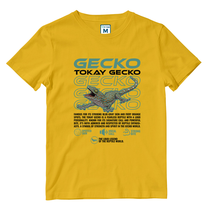 Cotton Shirt: Tokay Gecko