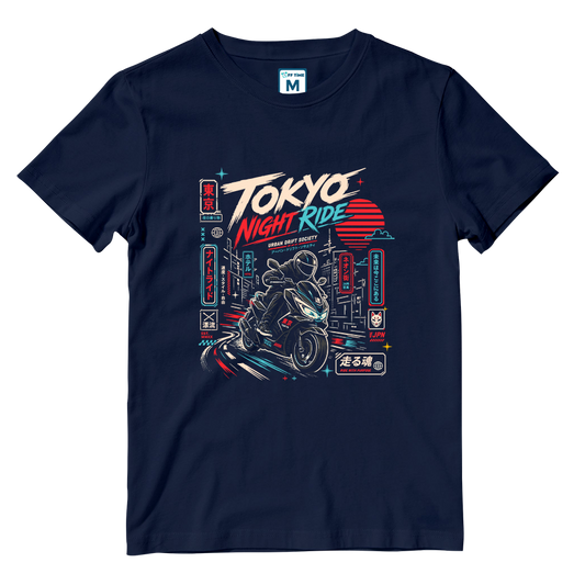 Cotton Shirt: Tokyo Night