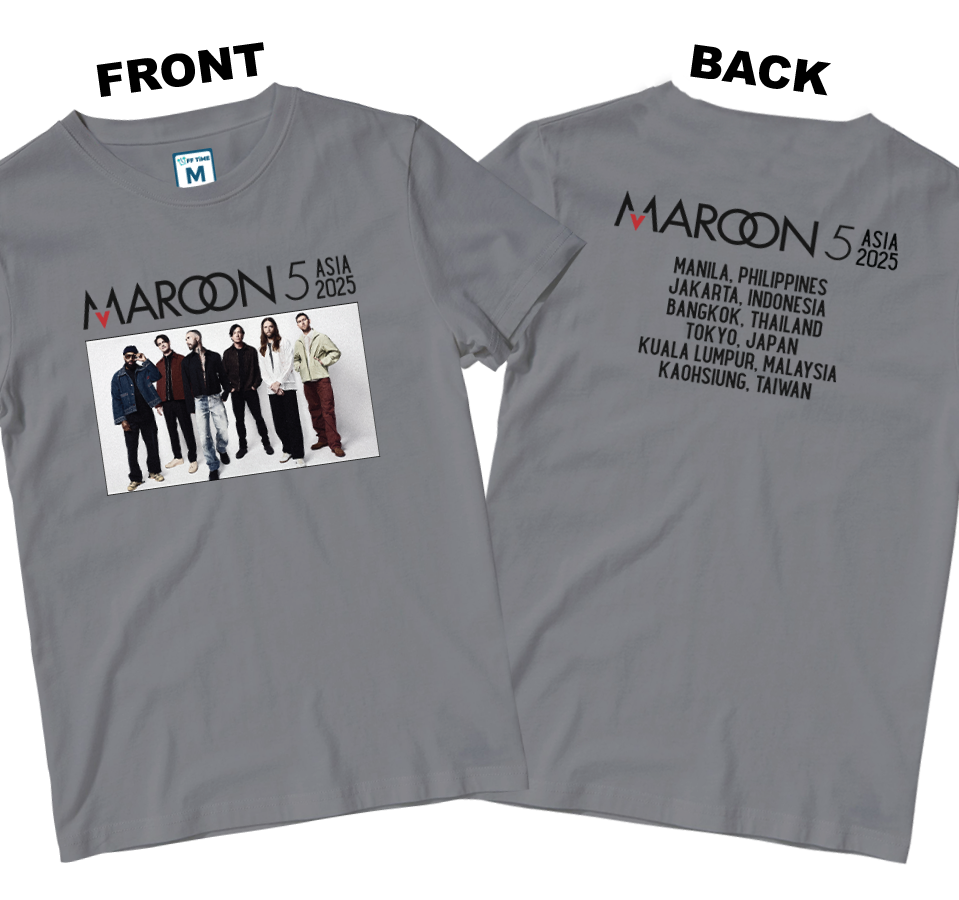 Cotton Shirt: Tour Shirt (Front and Back)