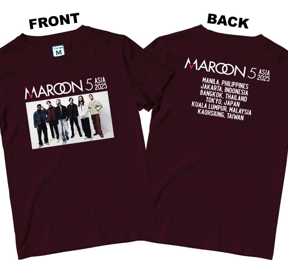 Cotton Shirt: Tour Shirt (Front and Back)