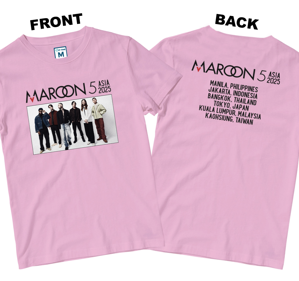 Cotton Shirt: Tour Shirt (Front and Back)