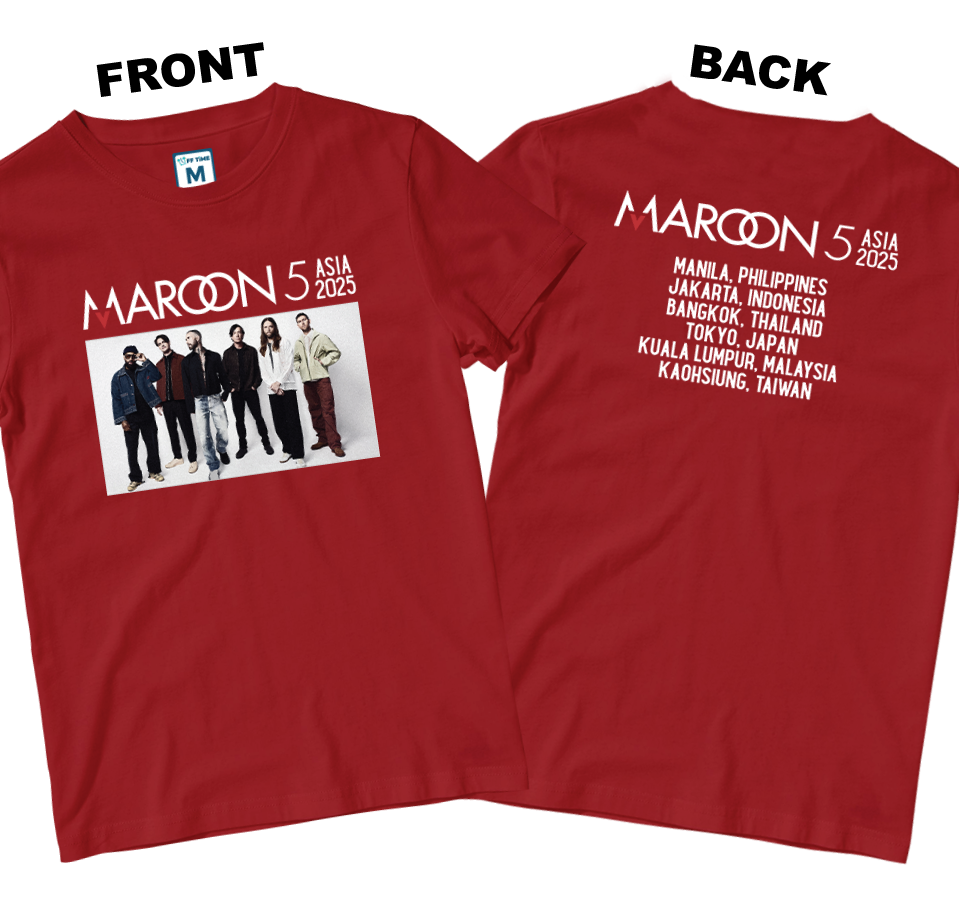 Cotton Shirt: Tour Shirt (Front and Back)