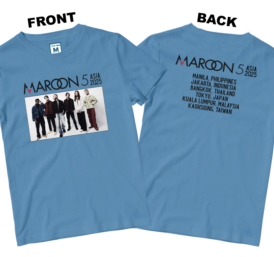 Cotton Shirt: Tour Shirt (Front and Back)
