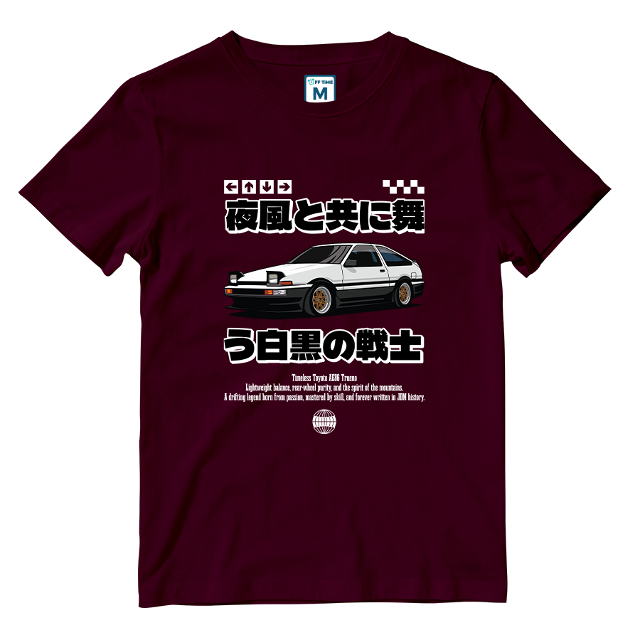 Cotton Shirt: Toyota AE86 Trueno