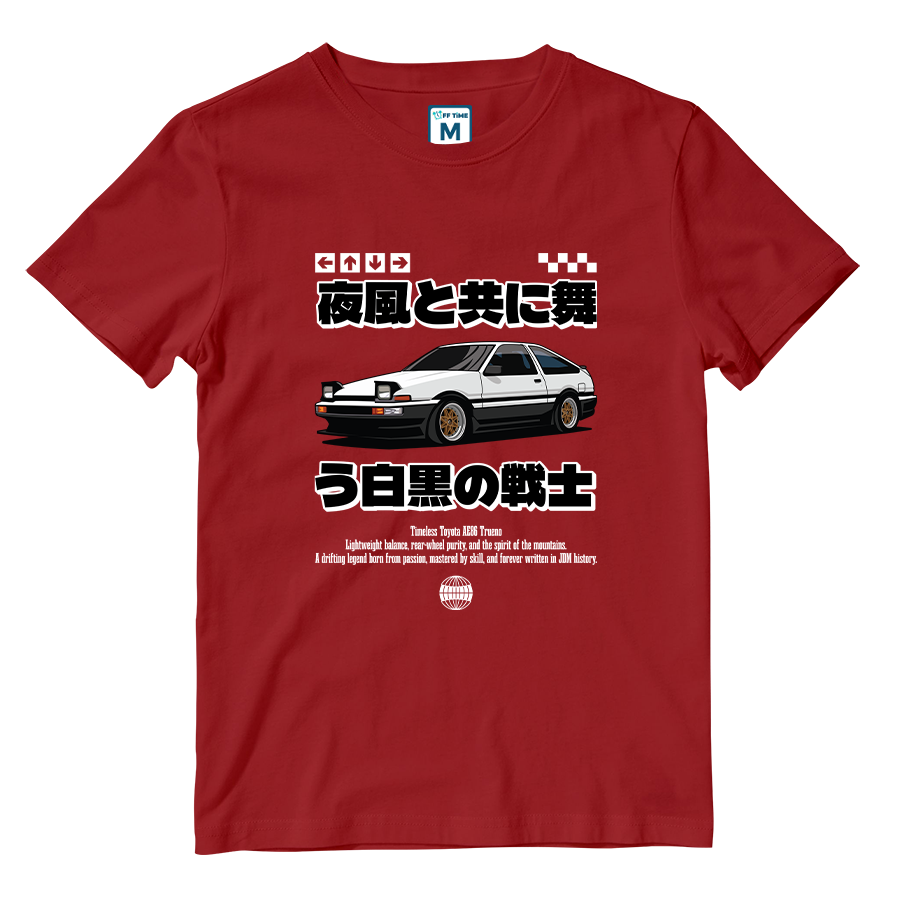 Cotton Shirt: Toyota AE86 Trueno