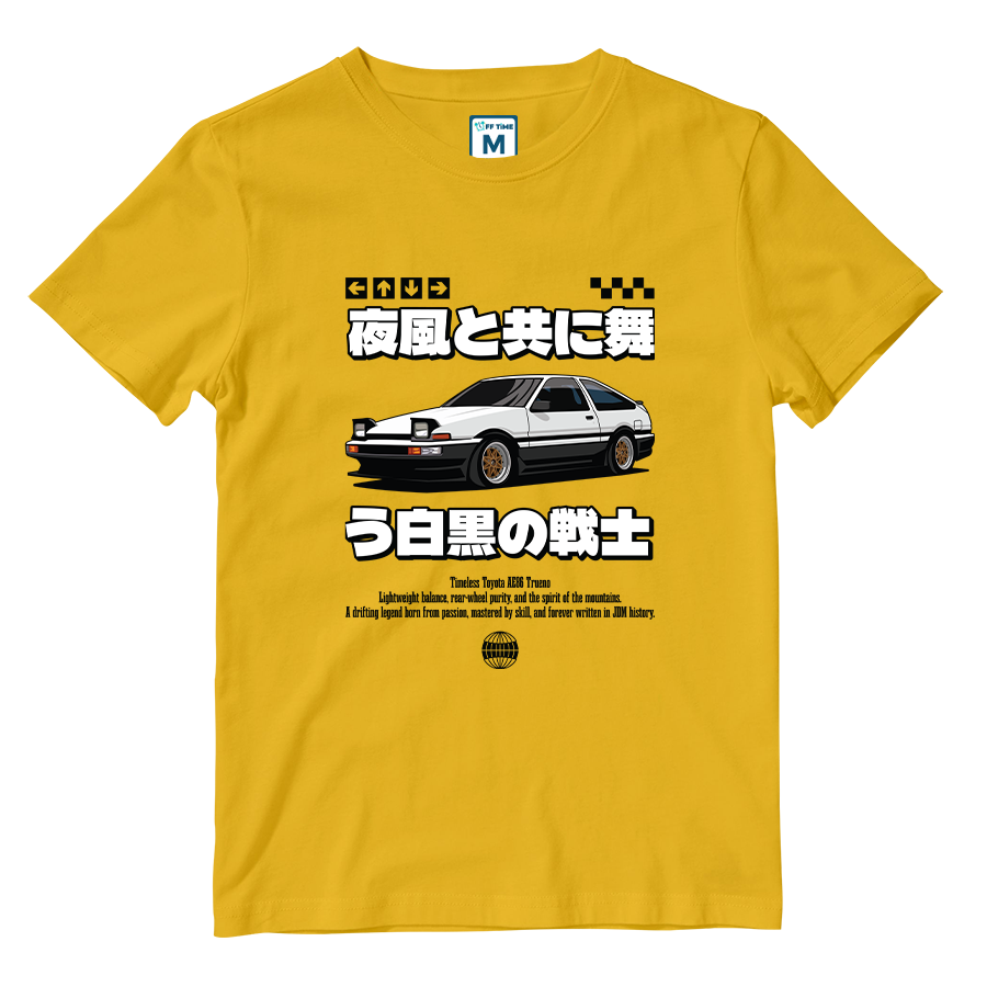 Cotton Shirt: Toyota AE86 Trueno