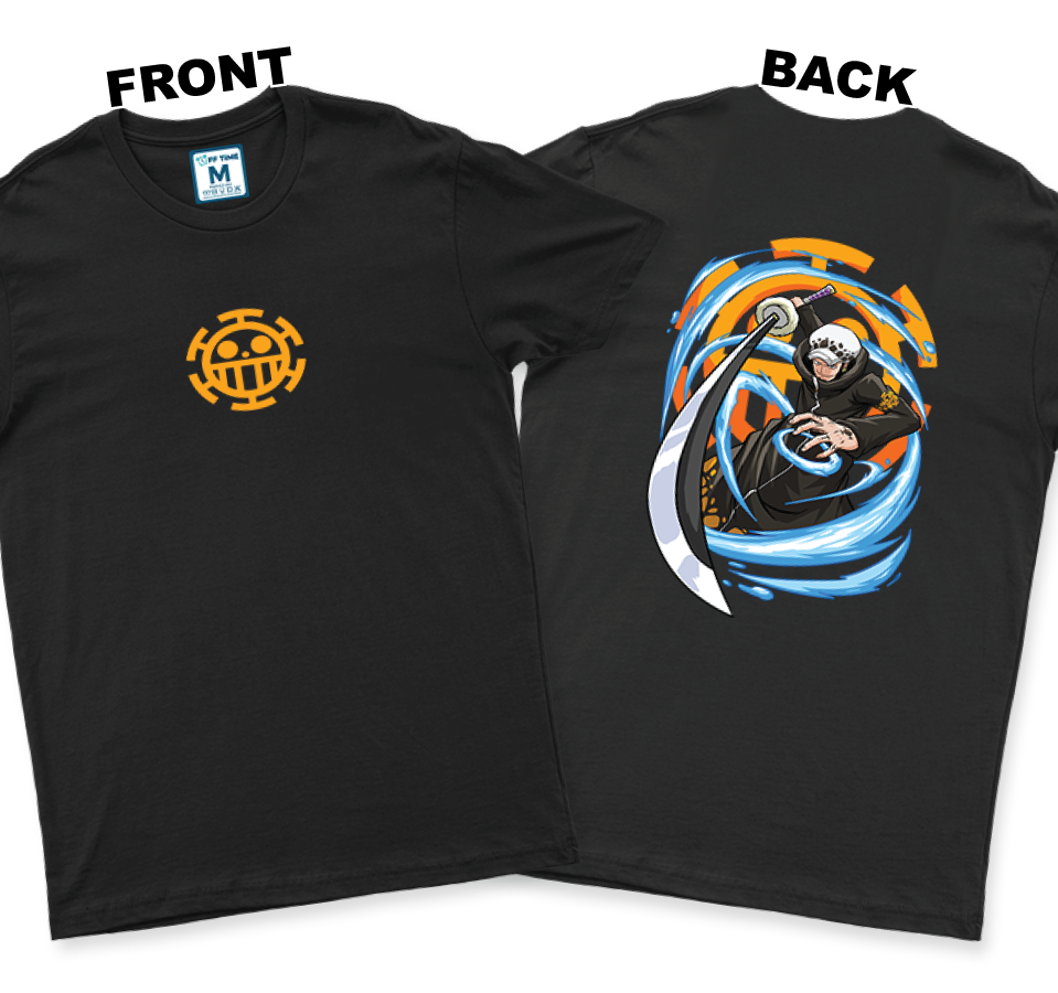 C.Spandex Shirt:  Trafalgar Law (Front and Back)