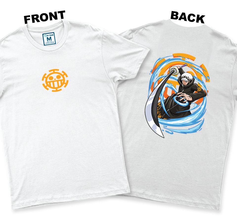 C.Spandex Shirt:  Trafalgar Law (Front and Back)