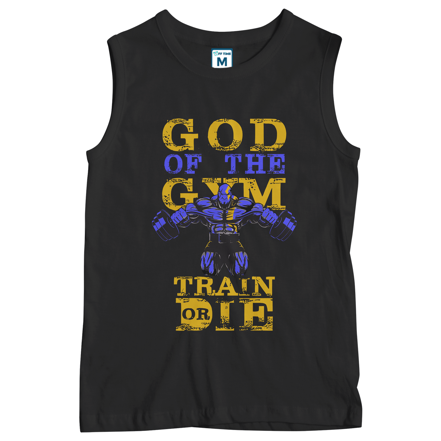 Sleeveless Drifit Shirt: Train or Die