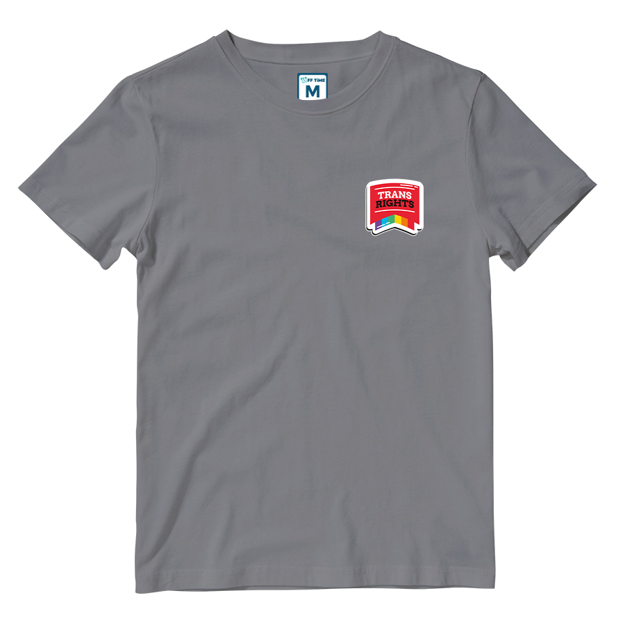 Cotton Shirt: Trans Rights