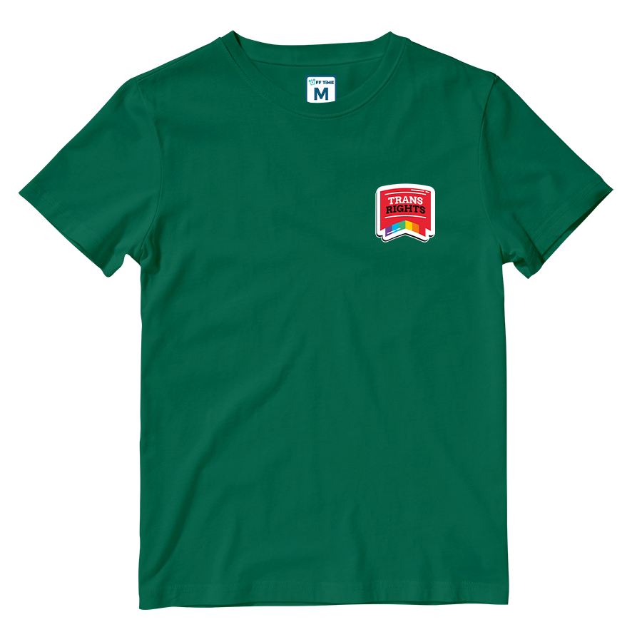 Cotton Shirt: Trans Rights