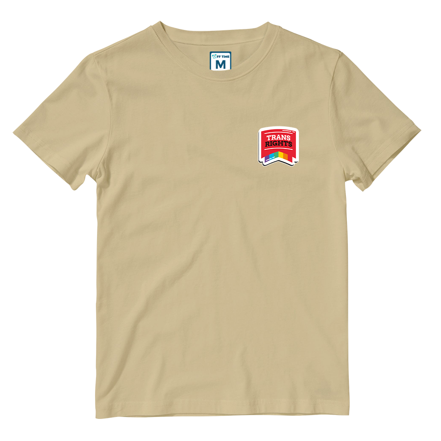 Cotton Shirt: Trans Rights