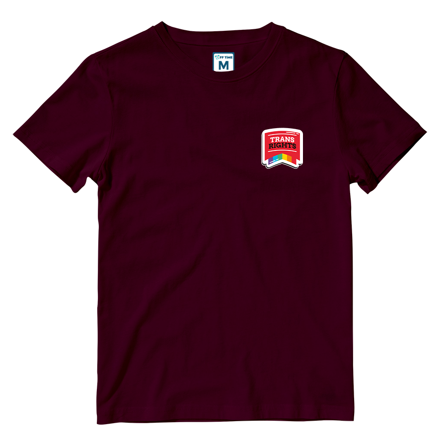 Cotton Shirt: Trans Rights