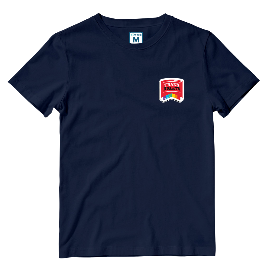 Cotton Shirt: Trans Rights