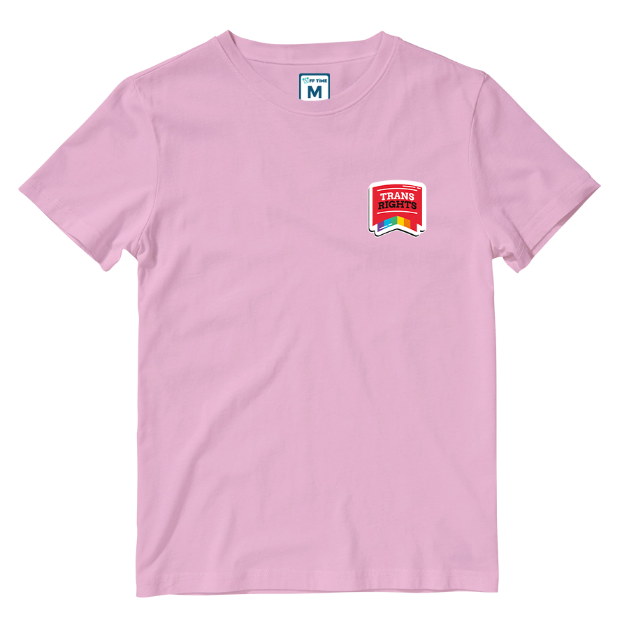 Cotton Shirt: Trans Rights
