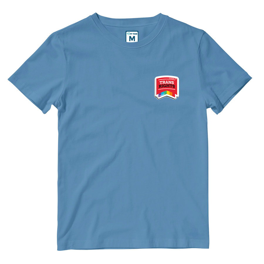 Cotton Shirt: Trans Rights