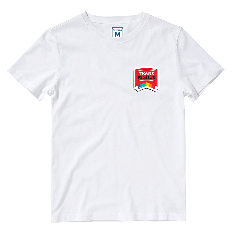 Cotton Shirt: Trans Rights