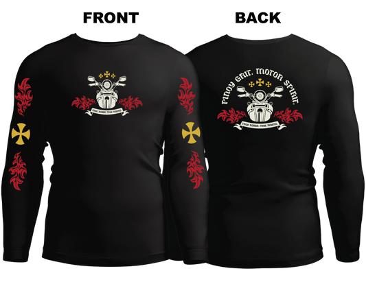 Long Sleeve Drifit Shirt: True Roads True Riders