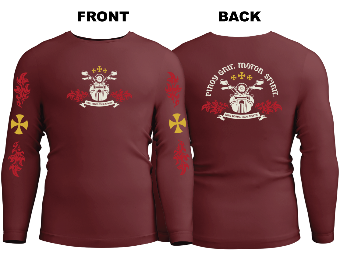 Long Sleeve Drifit Shirt: True Roads True Riders