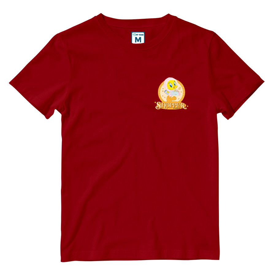Cotton Shirt: Tweety Shopper