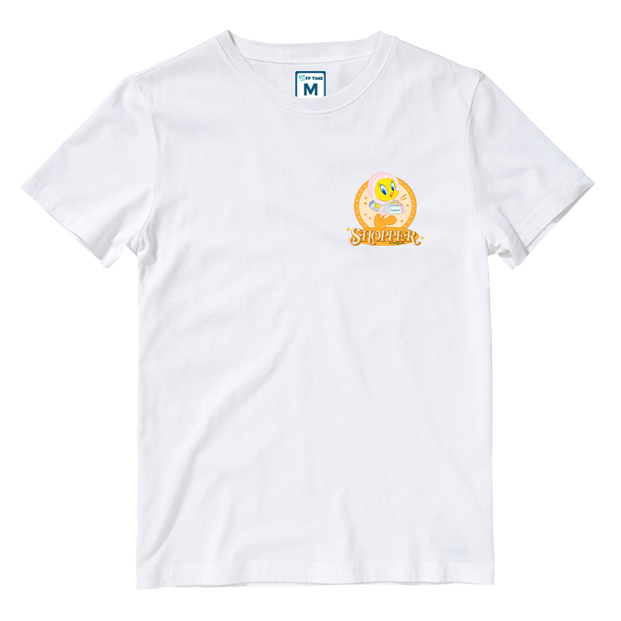 Cotton Shirt: Tweety Shopper