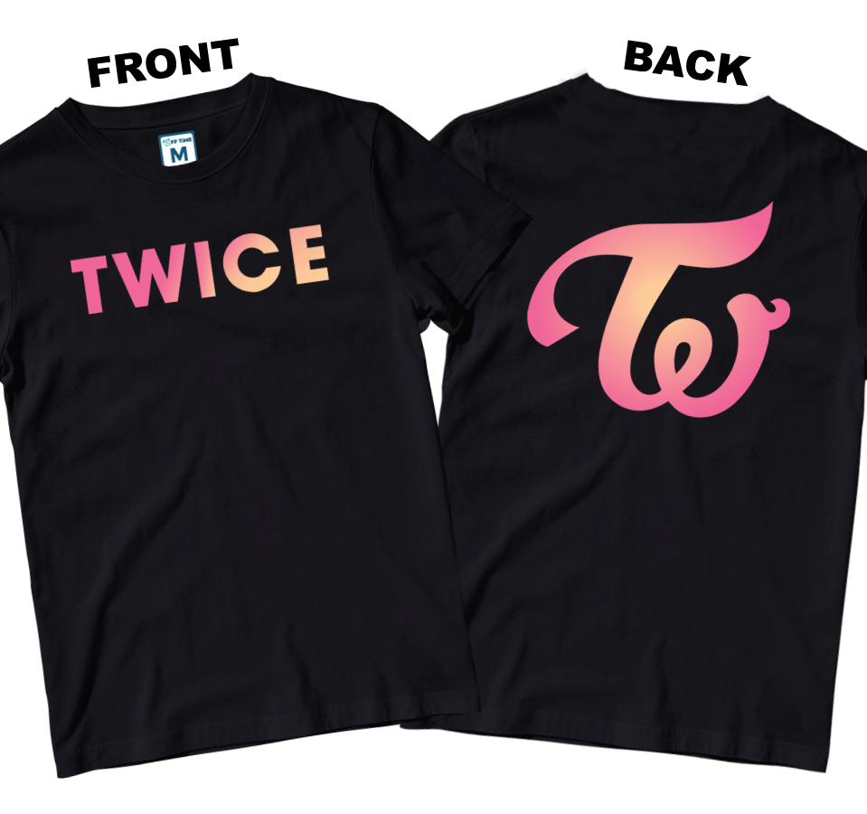 Cotton Shirt: Twice Colored (Front & Back)