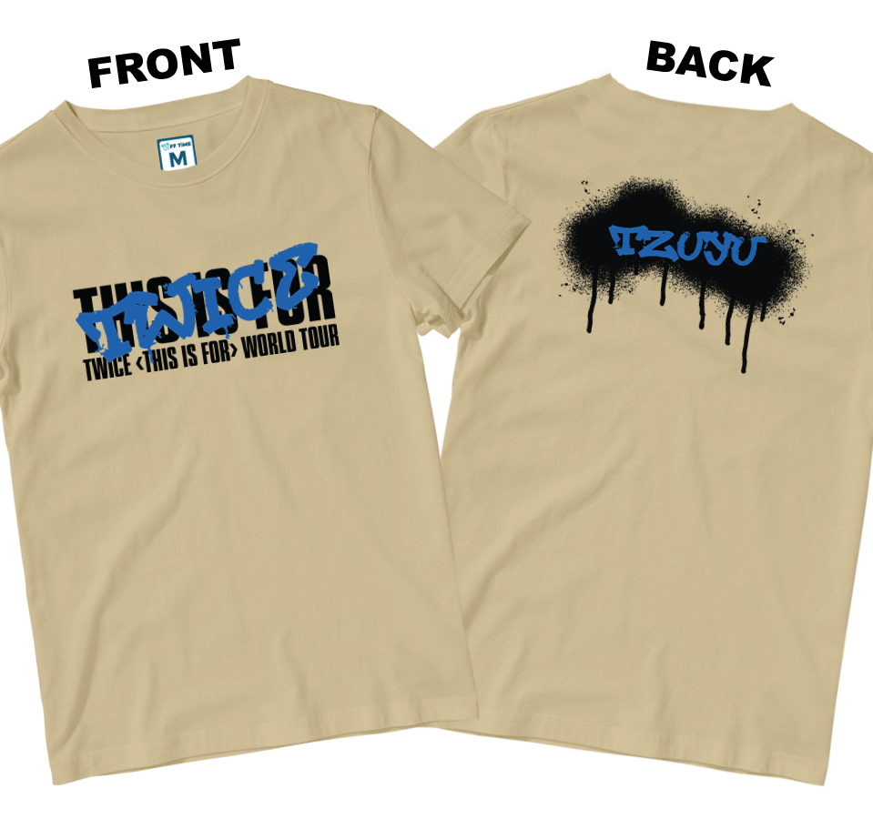 Cotton Shirt: Tzuyu (Front and Back)