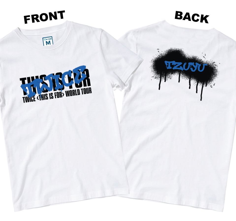 Cotton Shirt: Tzuyu (Front and Back)