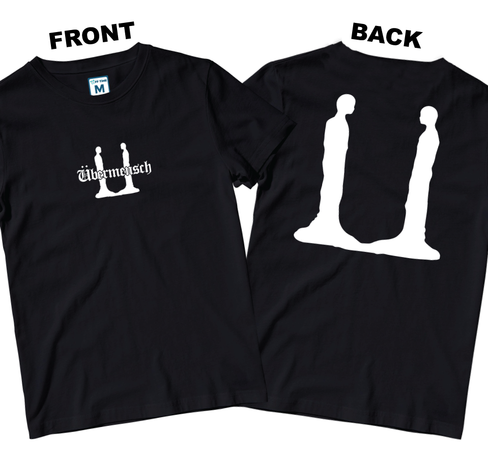 Cotton Shirt: Ubermensh Statue (Front and Back)