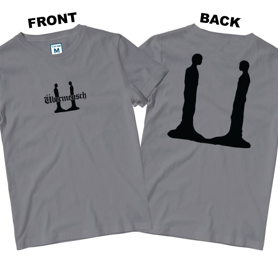 Cotton Shirt: Ubermensh Statue (Front and Back)