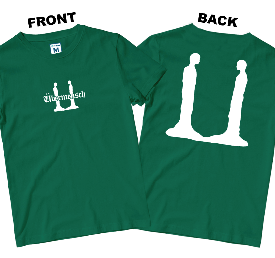 Cotton Shirt: Ubermensh Statue (Front and Back)