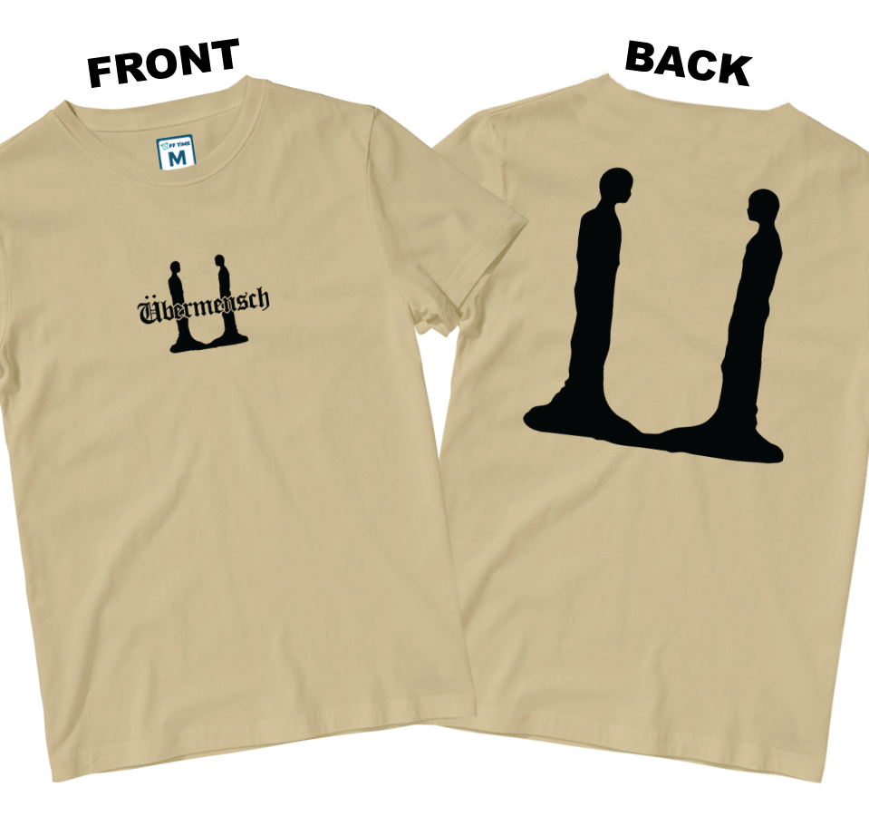 Cotton Shirt: Ubermensh Statue (Front and Back)