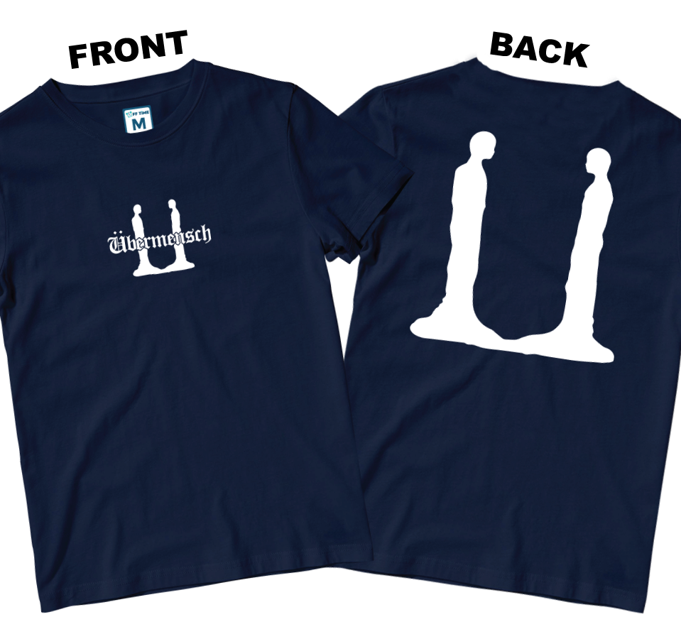 Cotton Shirt: Ubermensh Statue (Front and Back)